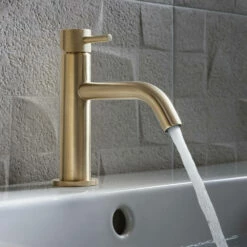 Crosswater MPRO Mono Basin Mixer With Knurled Detailing - Slate 18 Crosswater MPRO Mono Basin Mixer With Knurled Detailing - Slate -TAP WAREHOUSE Shop crosswater mpro basin tap brushed brass