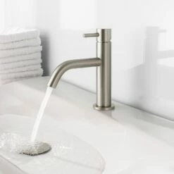 Crosswater MPRO Basin Monobloc Mixer Tap - Chrome -TAP WAREHOUSE Shop crosswater mpro basin tap brushed stainless steel