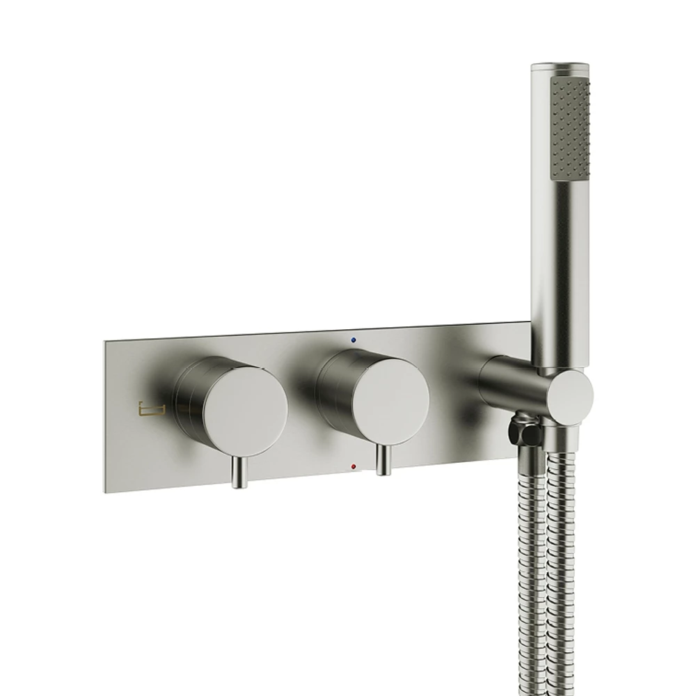 Crosswater MPRO 2 Outlet Concealed Thermostatic Bath Shower Valve - Slate 6 Crosswater MPRO 2 Outlet Concealed Thermostatic Bath Shower Valve - Slate - Image 4