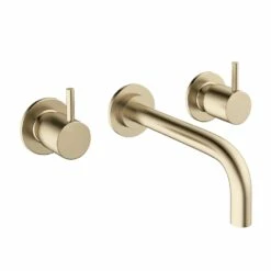 Crosswater MPRO Wall Mounted Basin Mixer With Twin Levers & Spout - Chrome 16 Crosswater MPRO Wall Mounted Basin Mixer With Twin Levers & Spout - Chrome -TAP WAREHOUSE Shop crosswater mpro brushed brass wall basin tap 3hole