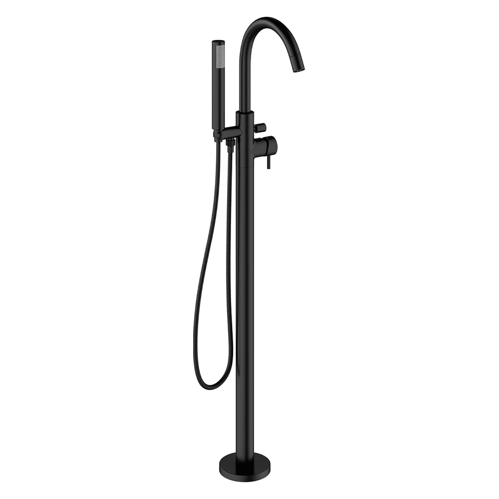 Crosswater MPRO Floorstanding Bath And Shower Mixer With Shower Kit - Brushed Stainless Steel 3 Crosswater MPRO Floorstanding Bath And Shower Mixer With Shower Kit - Brushed Stainless Steel