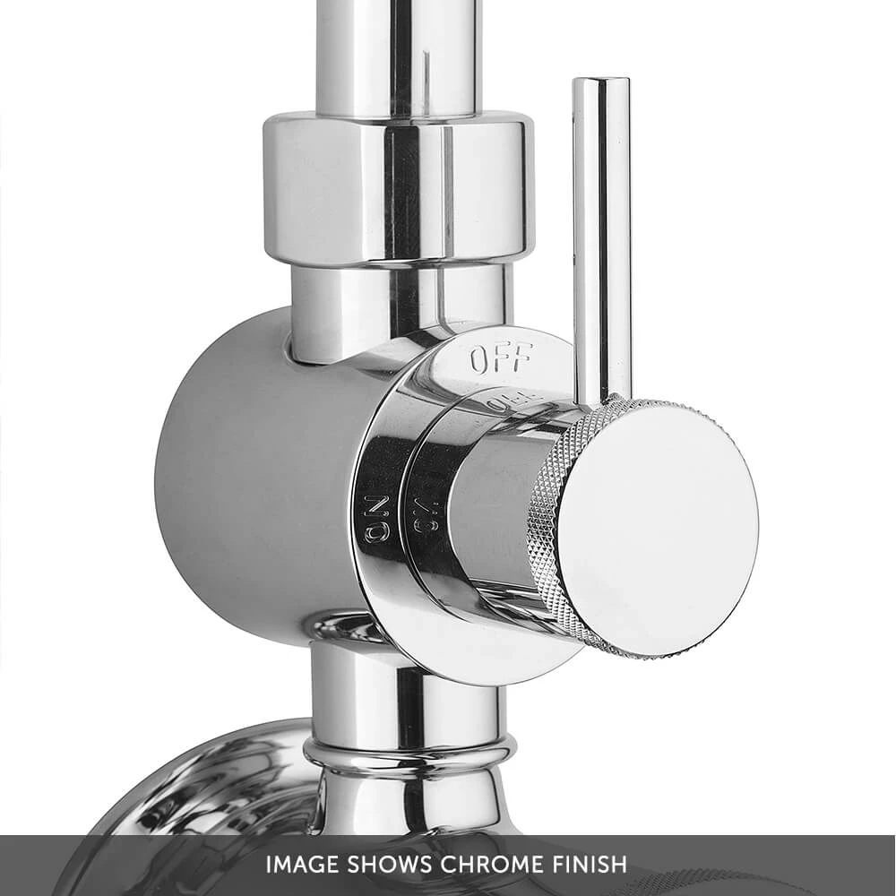 Crosswater MPRO Industrial Multifunction Thermostatic Shower Valve & Rigid Riser Kit - Carbon Black 6 Crosswater MPRO Industrial Multifunction Thermostatic Shower Valve & Rigid Riser Kit - Carbon Black - Image 4