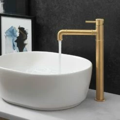 Crosswater MPRO Industrial Tall Basin Mixer Tap - Chrome