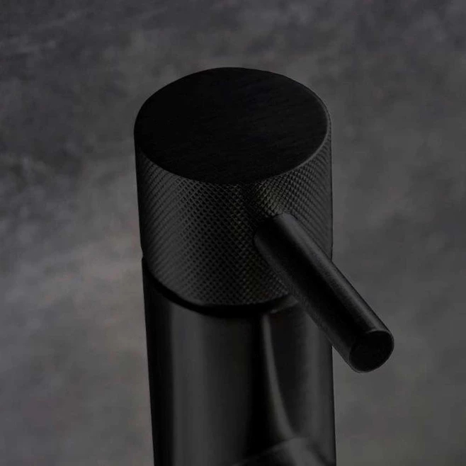 Crosswater MPRO Mono Basin Mixer With Knurled Detailing - Slate 11 Crosswater MPRO Mono Basin Mixer With Knurled Detailing - Slate - Image 9