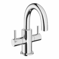 Crosswater MPRO Twin Lever Basin Mini Monobloc
