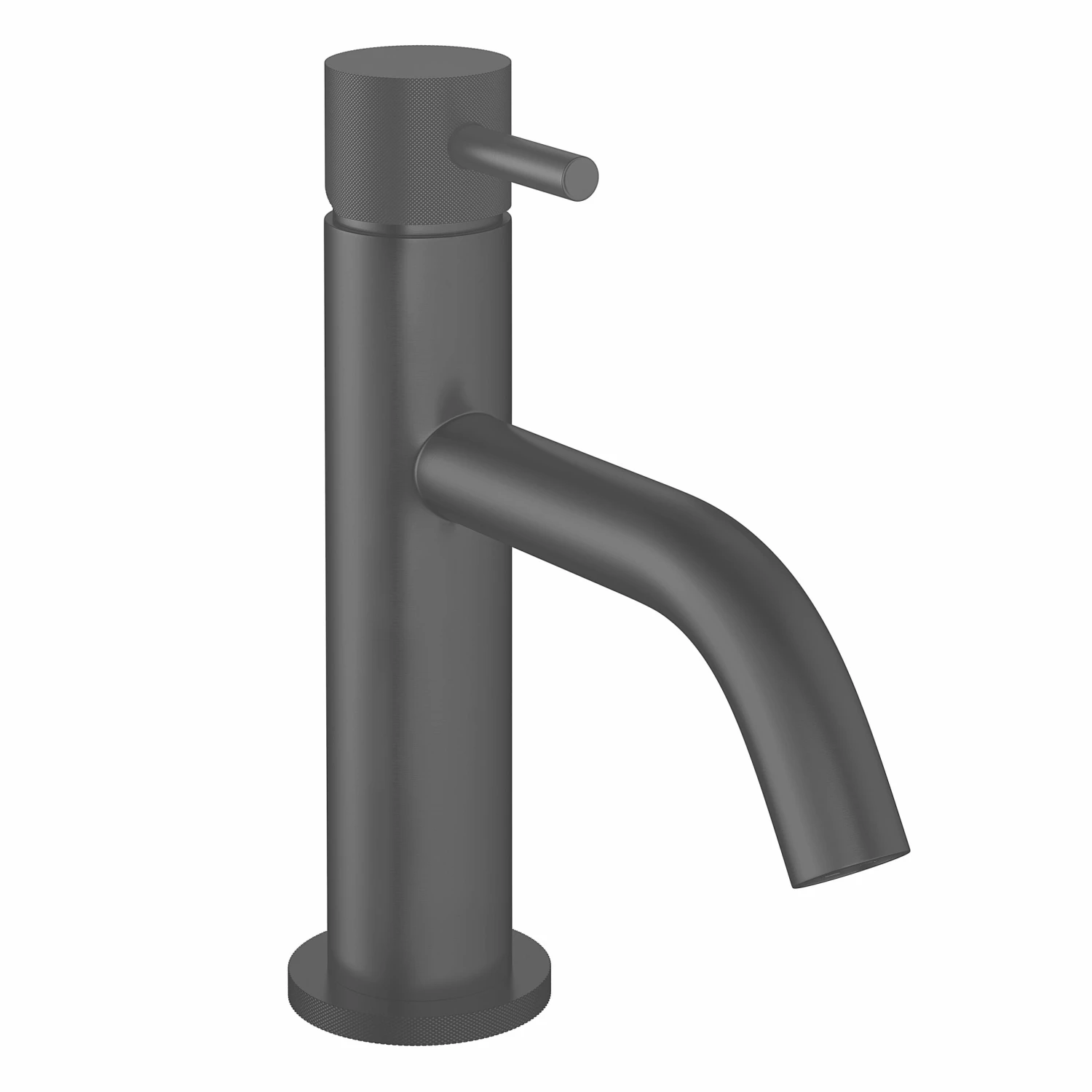 Crosswater MPRO Mono Basin Mixer With Knurled Detailing - Slate 7 Crosswater MPRO Mono Basin Mixer With Knurled Detailing - Slate - Image 5