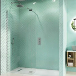 Crosswater MPRO 2 Outlet 3 Handle Shower Bundle - Brushed Stainless Steel Effect -TAP WAREHOUSE Shop crosswater mpro shower bundle 3 handle valve brushed steel lifestyle