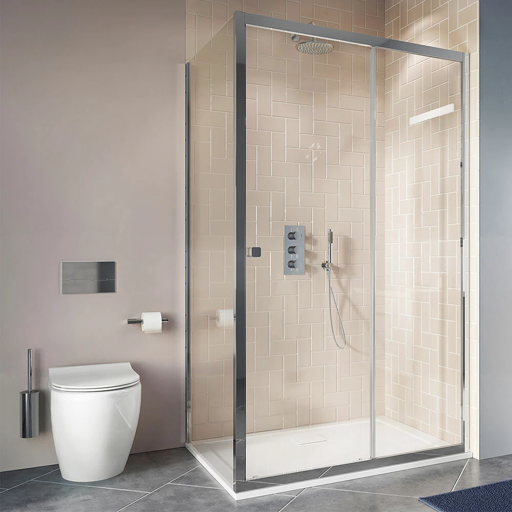 Crosswater MPRO 2 Outlet 3 Handle Shower Bundle - Chrome 4 Crosswater MPRO 2 Outlet 3 Handle Shower Bundle - Chrome - Image 2
