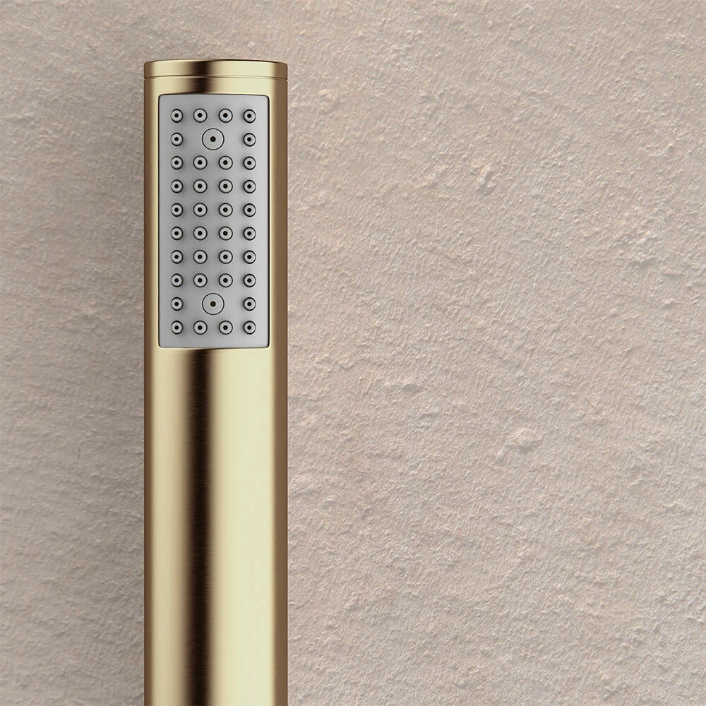 Crosswater MPRO 2 Outlet 2 Handle Shower Bundle - Brushed Brass 8 Crosswater MPRO 2 Outlet 2 Handle Shower Bundle - Brushed Brass - Image 6