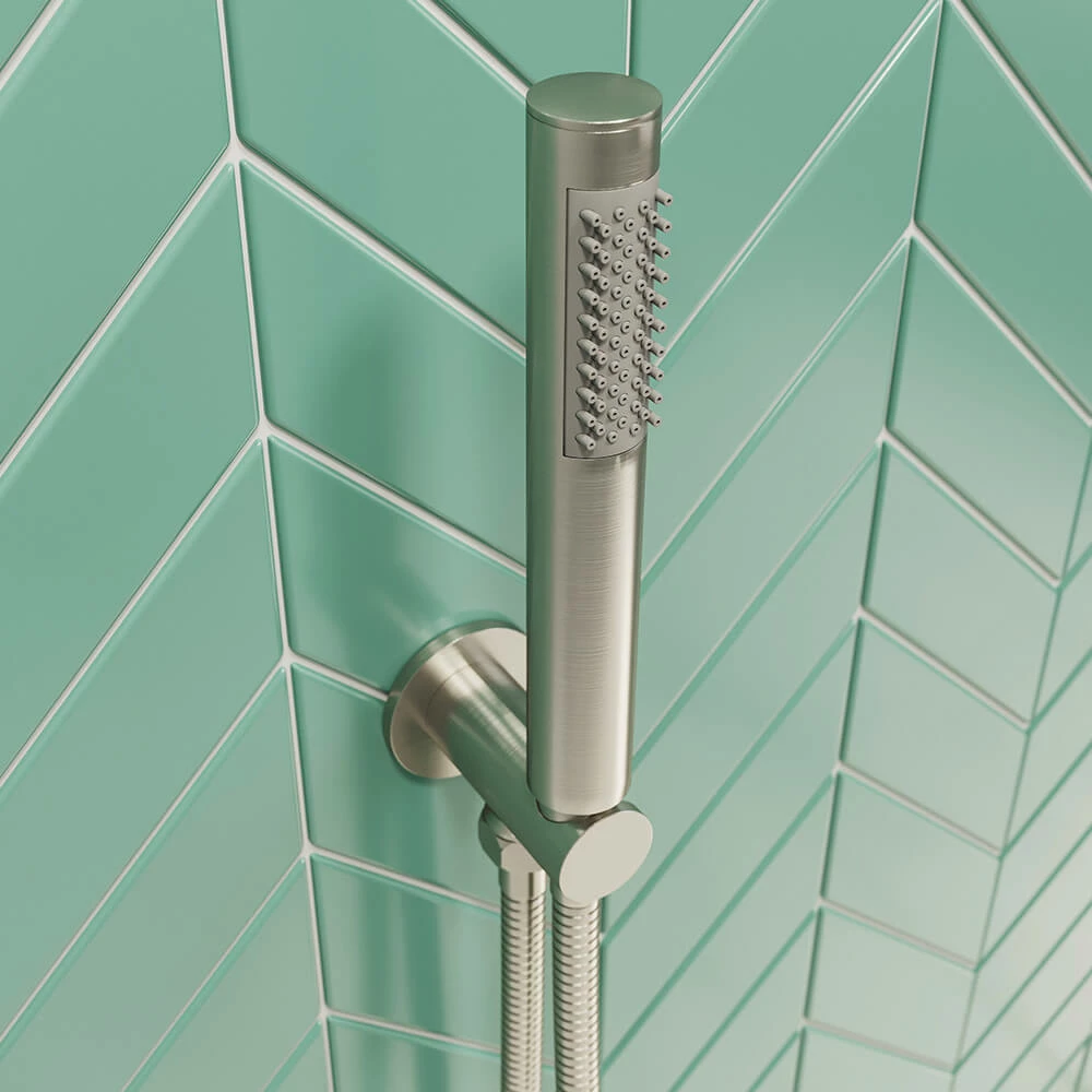 Crosswater MPRO 2 Outlet 2 Handle Shower Bundle - Brushed Stainless Steel Effect 8 Crosswater MPRO 2 Outlet 2 Handle Shower Bundle - Brushed Stainless Steel Effect - Image 6
