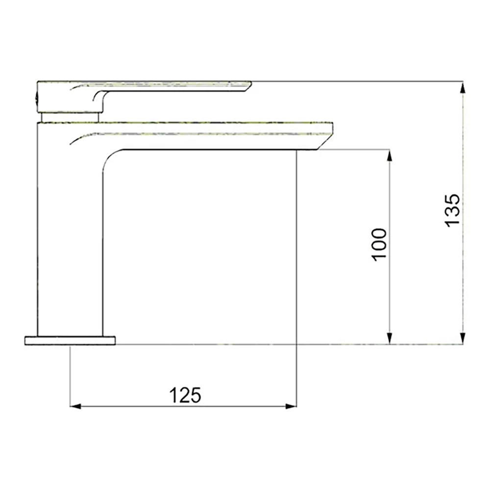 Crosswater Pier White Monobloc Basin Mixer 7 Crosswater Pier White Monobloc Basin Mixer - Image 5