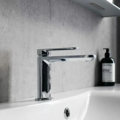 Crosswater Pier Monobloc Basin Mixer 9 Crosswater Pier Monobloc Basin Mixer -TAP WAREHOUSE Shop crosswater pier l shaped spout basin mixer tap