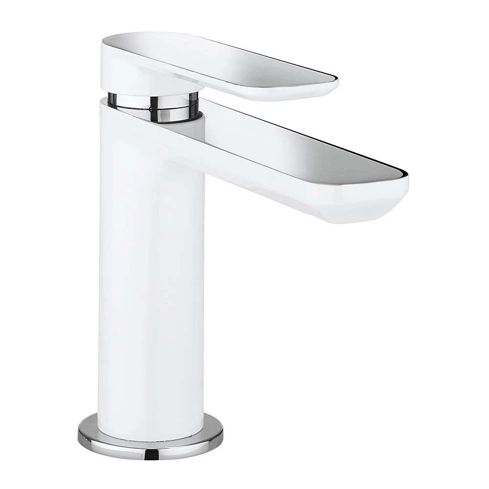Crosswater Pier White Monobloc Basin Mixer 4 Crosswater Pier White Monobloc Basin Mixer - Image 2