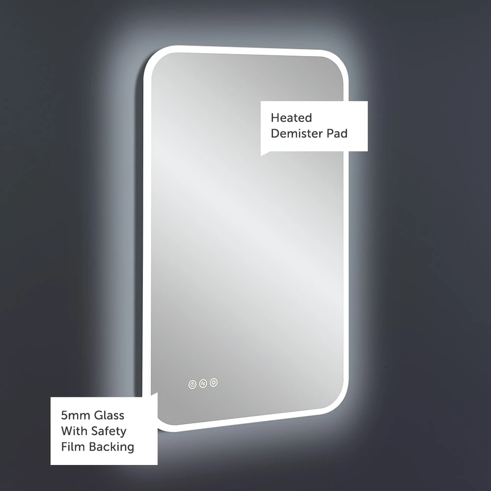 Crosswater Svelte Illuminated Mirror With Demister & Colour Change LED's - 1200 X 700mm 6 Crosswater Svelte Illuminated Mirror With Demister & Colour Change LED's - 1200 X 700mm - Image 4