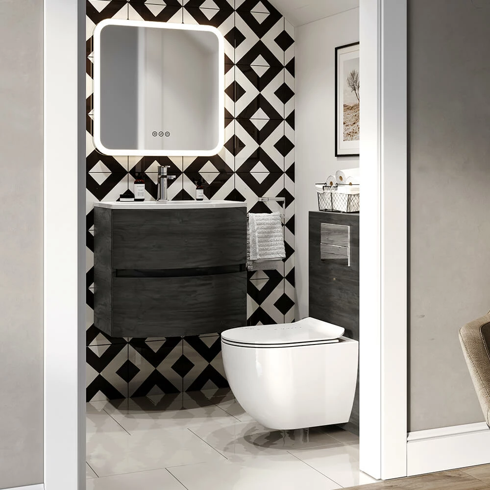 Crosswater Svelte Illuminated Mirror With Demister & Colour Change LED's - 1200 X 700mm 8 Crosswater Svelte Illuminated Mirror With Demister & Colour Change LED's - 1200 X 700mm - Image 6