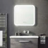 Crosswater Svelte Illuminated Mirror With Demister & Colour Change LED's - 1200 X 700mm -TAP WAREHOUSE Shop crosswater svelte illuminated mirror demister led