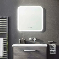 Crosswater Svelte Illuminated Mirror With Demister & Colour Change LED's - 1200 X 700mm