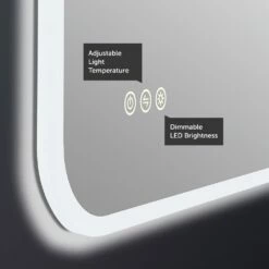 Crosswater Svelte Illuminated Mirror With Demister & Colour Change LED's - 1200 X 700mm 19 Crosswater Svelte Illuminated Mirror With Demister & Colour Change LED's - 1200 X 700mm -TAP WAREHOUSE Shop crosswater svelte mirror touch sensitive controls