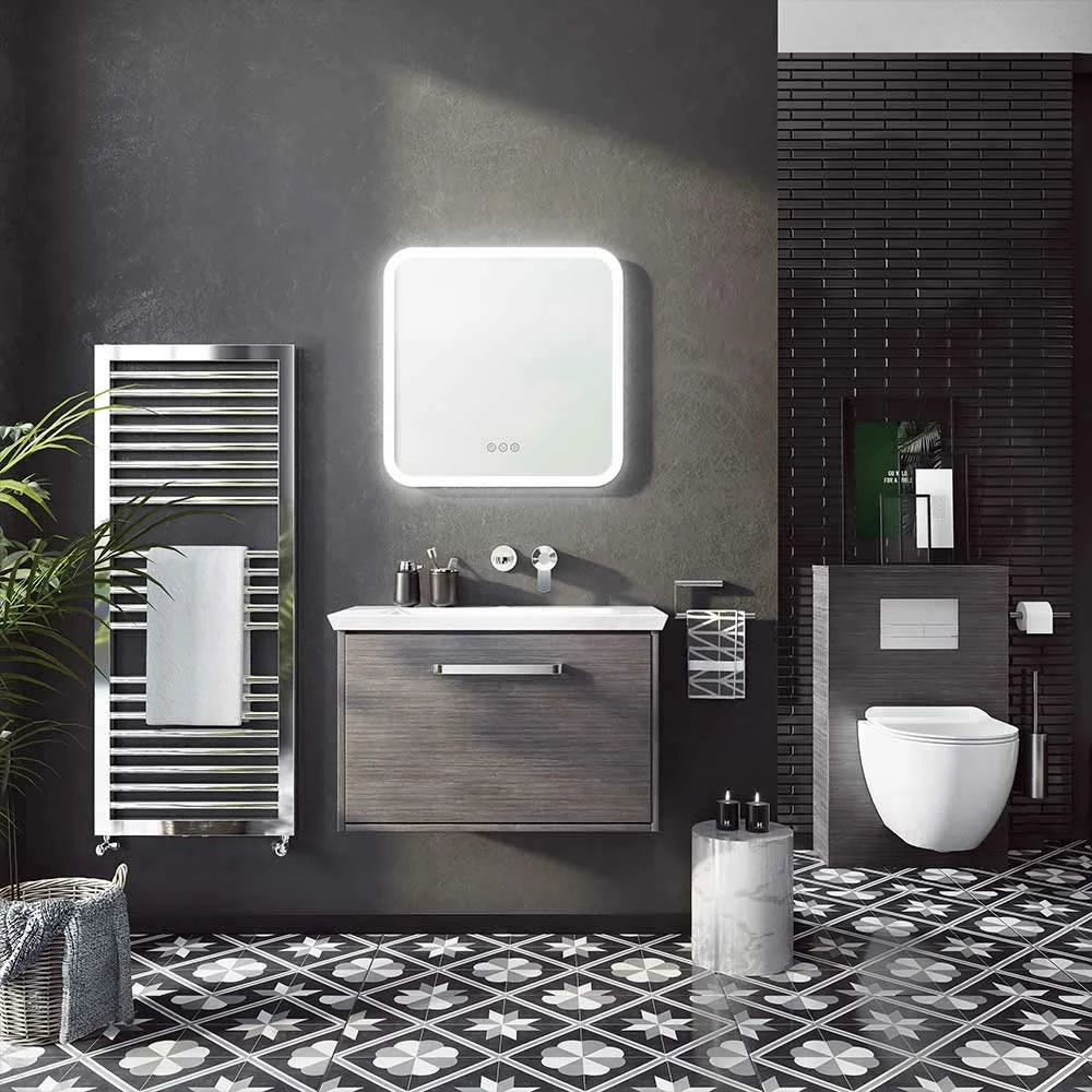 Crosswater Svelte Illuminated Mirror With Demister & Colour Change LED's - 1200 X 700mm 5 Crosswater Svelte Illuminated Mirror With Demister & Colour Change LED's - 1200 X 700mm - Image 3