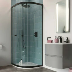 Crosswater MPRO 2 Outlet 2 Handle Shower Bundle - Matt Black 12 Crosswater MPRO 2 Outlet 2 Handle Shower Bundle - Matt Black -TAP WAREHOUSE Shop crosswater svelte storm grey unit room set 2