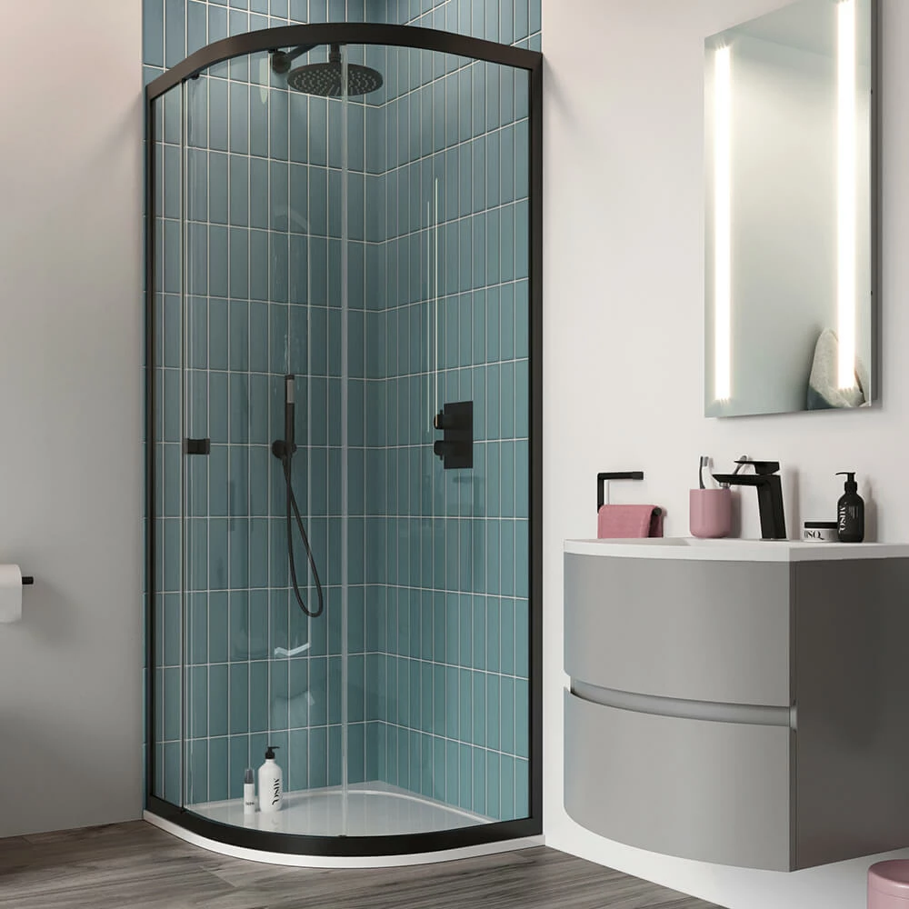 Crosswater MPRO 2 Outlet 2 Handle Shower Bundle - Matt Black 6 Crosswater MPRO 2 Outlet 2 Handle Shower Bundle - Matt Black - Image 4