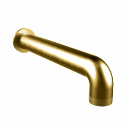 Crosswater Union Wall Mounted Bath Spout - Brushed Brass