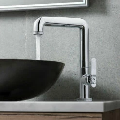 Crosswater Union Tall Basin Mixer Tap - Chrome