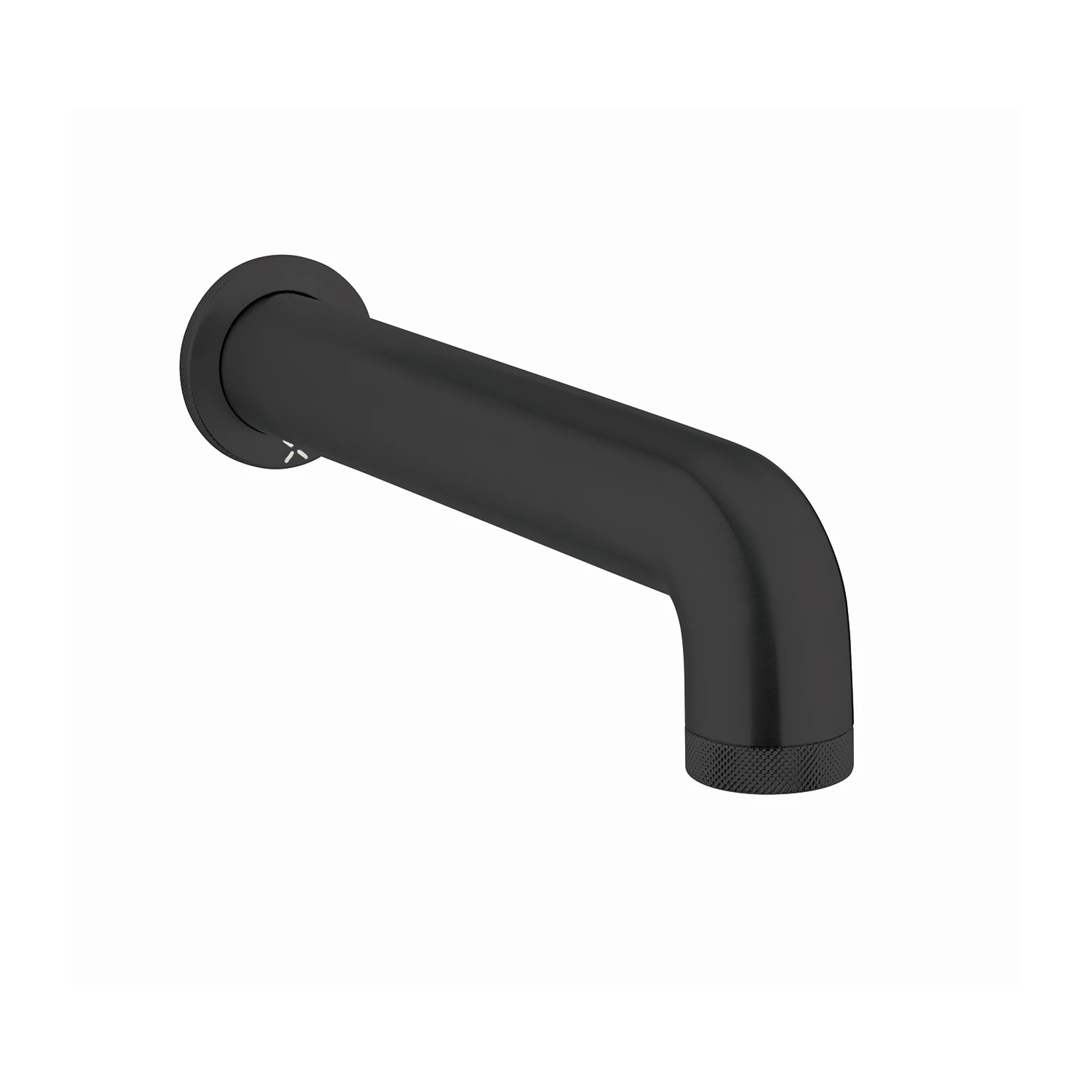 Crosswater Union Wall Mounted Bath Spout - Matt Black 3 Crosswater Union Wall Mounted Bath Spout - Matt Black