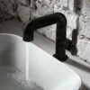 Crosswater Union WRAS Approved Mono Basin Mixer Tap - Matt Black