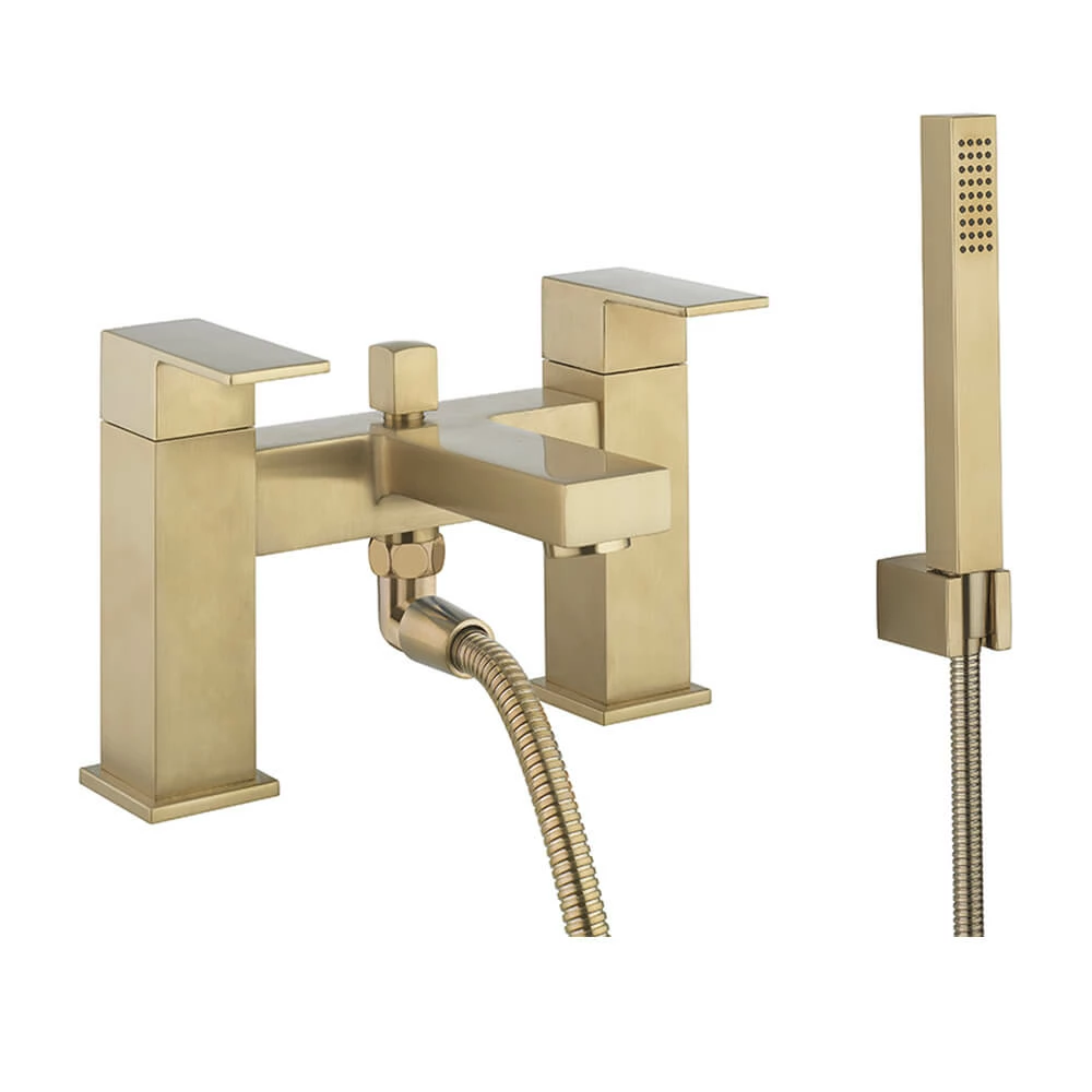 Crosswater Verge Bath Shower Mixer Tap & Kit - Brushed Brass 5 Crosswater Verge Bath Shower Mixer Tap & Kit - Brushed Brass - Image 3
