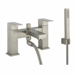 Crosswater Verge Bath Shower Mixer Tap & Kit - Brushed Brass