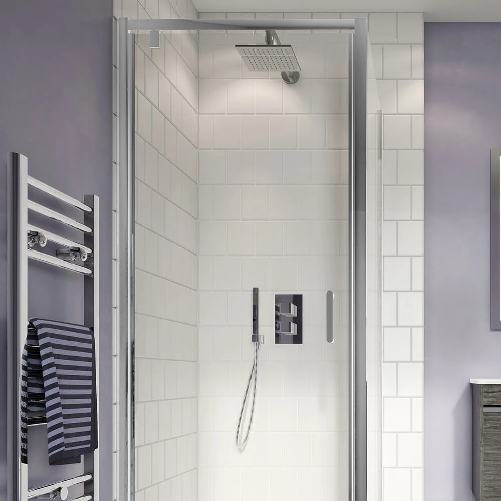 Crosswater Water Square 2 Outlet 2 Handle Shower Bundle - Chrome 4 Crosswater Water Square 2 Outlet 2 Handle Shower Bundle - Chrome - Image 2