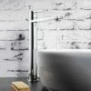 Crosswater Wisp Tall Basin Monobloc Mixer - Matt Black 2 Crosswater Wisp Tall Basin Monobloc Mixer - Matt Black -TAP WAREHOUSE Shop crosswater wisp tall basin mixer