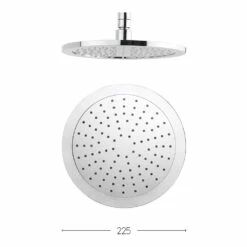 Crosswater Dial Pier Concealed Valve 2 Control With Fixed Shower Head And Designer Handset 10 Crosswater Dial Pier Concealed Valve 2 Control With Fixed Shower Head And Designer Handset -TAP WAREHOUSE Shop crswtr dial pier 14 detail3