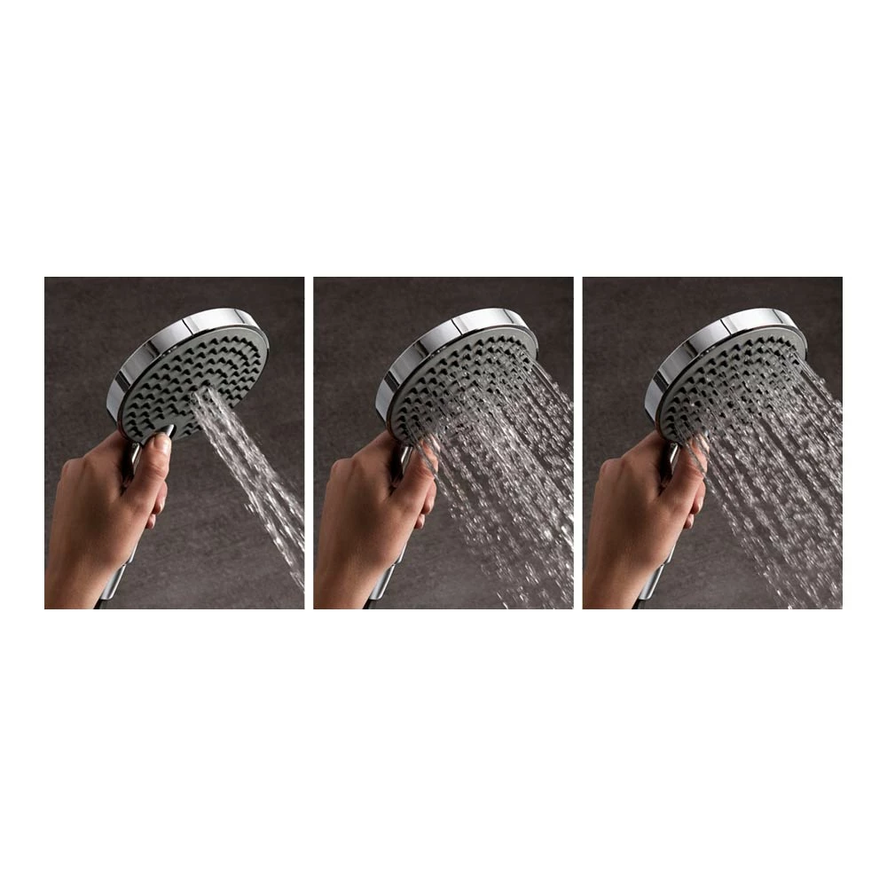 Crosswater Dial Pier Concealed Valve 2 Control With Fixed Shower Head And Ethos Handset 4 Crosswater Dial Pier Concealed Valve 2 Control With Fixed Shower Head And Ethos Handset - Image 2