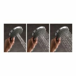 Crosswater Dial Pier Concealed Valve With Slide Rail Kit And 3 Mode Shower Handset -TAP WAREHOUSE Shop crswtr dial pier 9 detail2