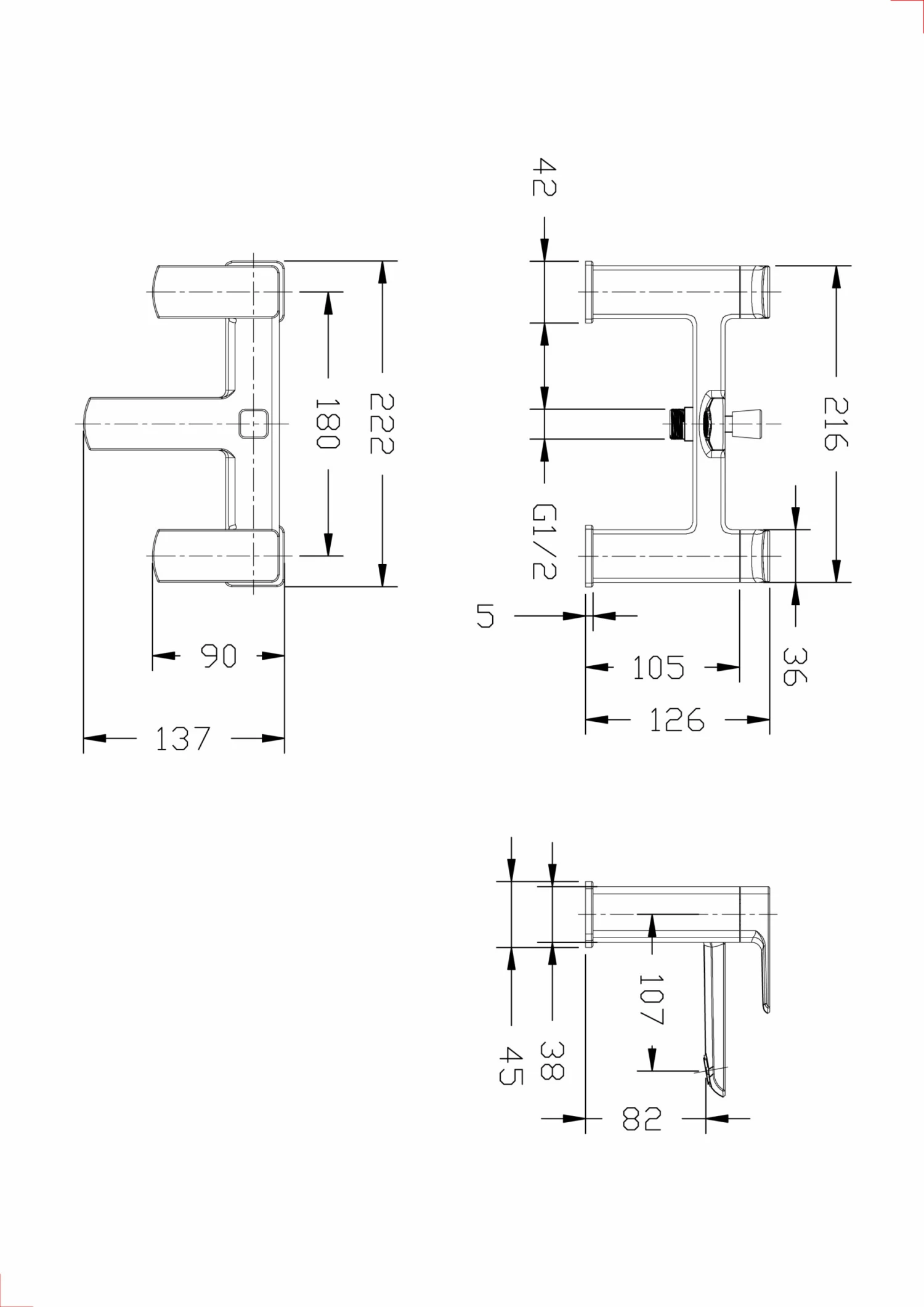 Sagittarius Ravenna Bath Shower Mixer & Kit 4 Sagittarius Ravenna Bath Shower Mixer & Kit - Image 2