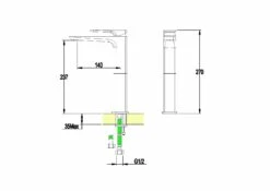 Sagittarius Ravenna Tall Basin Mixer Tap With Sprung Waste -TAP WAREHOUSE Shop d08 d 1 page 001