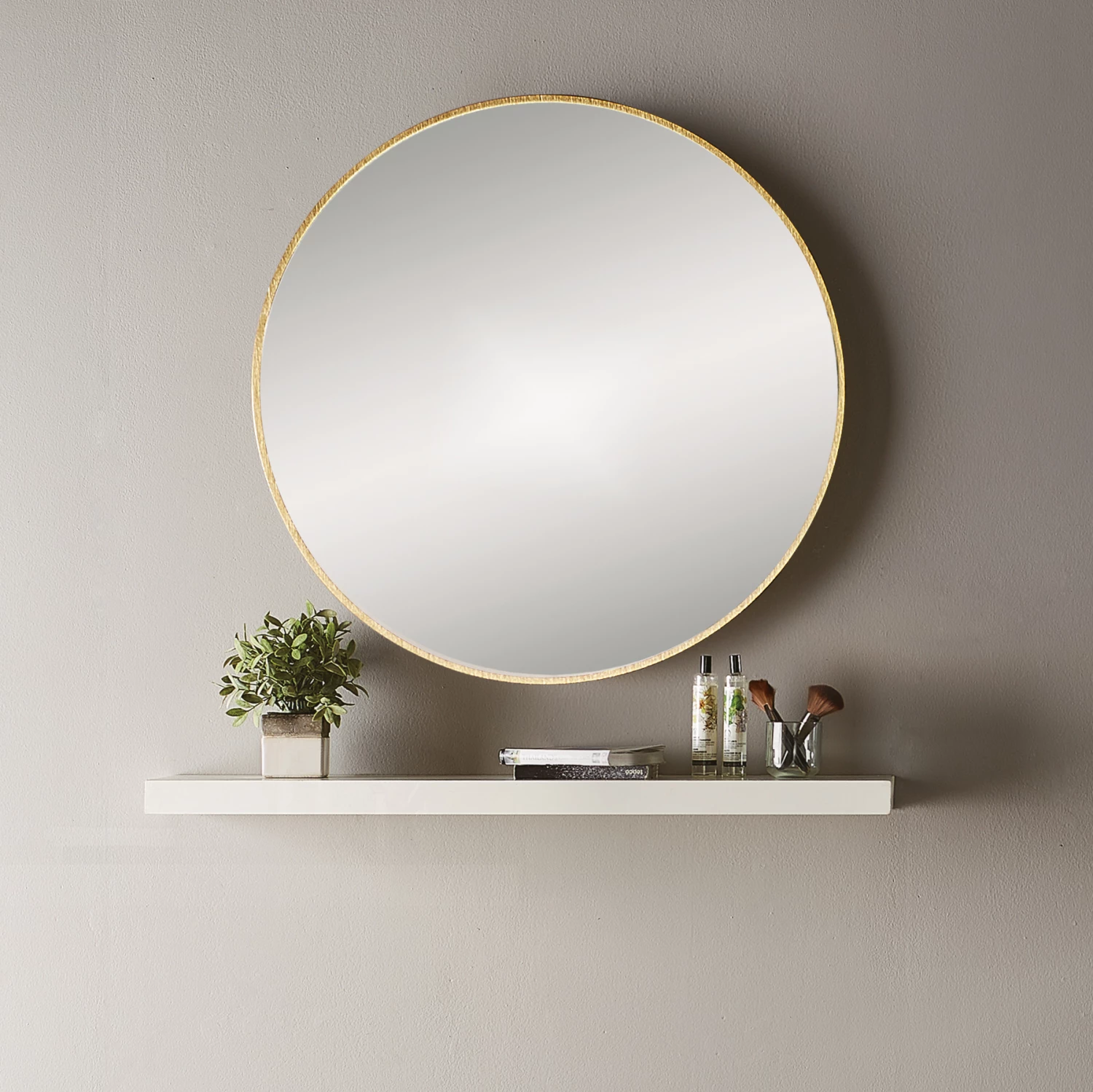 Origins Living Docklands Round Mirror - 600mm - Black 5 Origins Living Docklands Round Mirror - 600mm - Black - Image 3