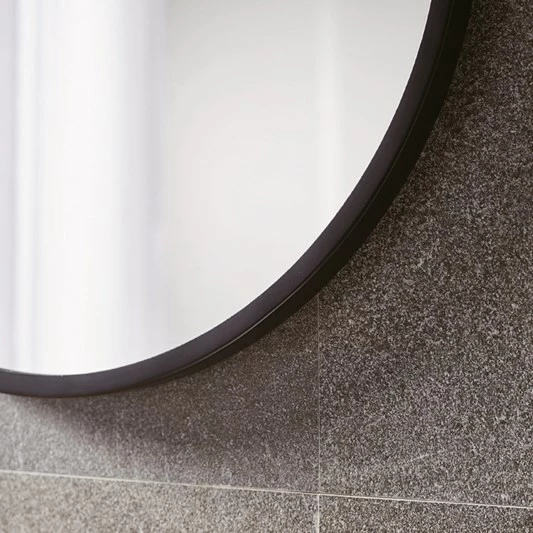 Origins Living Docklands Round Mirror - 600mm - Black 6 Origins Living Docklands Round Mirror - 600mm - Black - Image 4