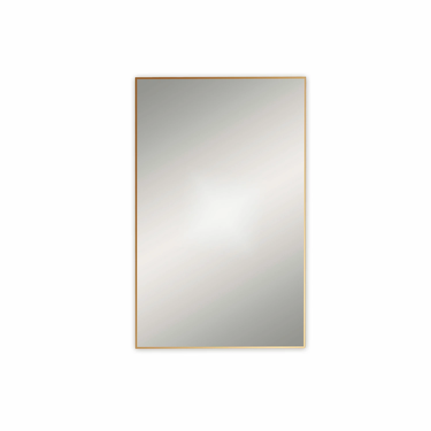 Origins Living Docklands Rectangular Mirror 800x500mm - Brushed Brass 4 Origins Living Docklands Rectangular Mirror 800x500mm - Brushed Brass - Image 2