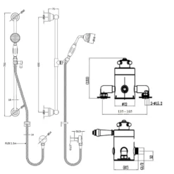 Front Page -TAP WAREHOUSE Shop dr beatrice traditional shower kit line drawing