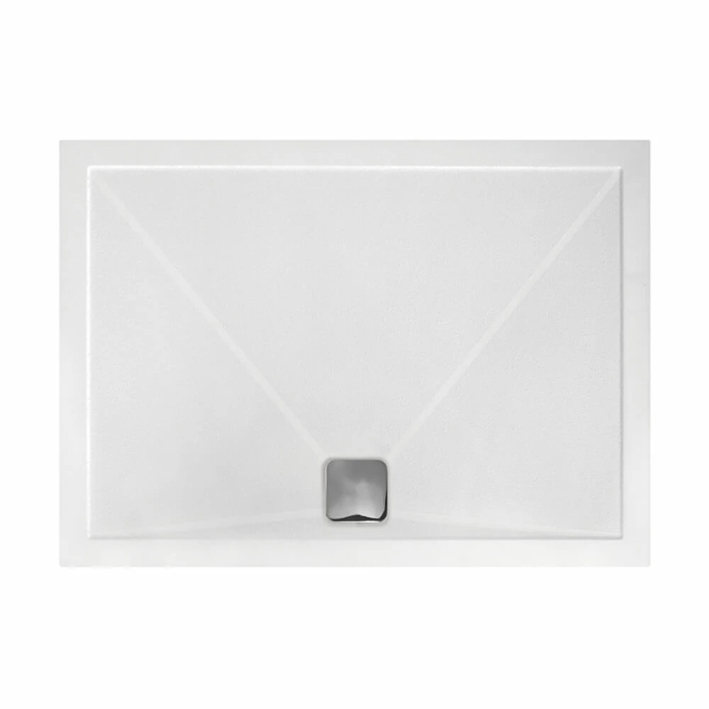Drench 25mm Wafer Thin Luxury Stone Rectangular Shower Tray - 1700x900 4 Drench 25mm Wafer Thin Luxury Stone Rectangular Shower Tray - 1700x900 - Image 2