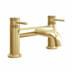 Core Deck Mounted Bath Filler - Brushed Brass 21 Core Deck Mounted Bath Filler - Brushed Brass -TAP WAREHOUSE Shop drench core bath filler brass