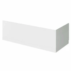 Emily 700mm Bath End Panel - Gloss White 11 Emily 700mm Bath End Panel - Gloss White -TAP WAREHOUSE Shop drench emily end bath panel gloss grey mist cutout
