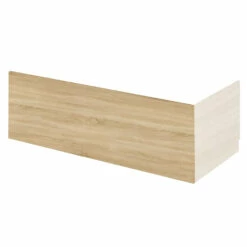 Emily 1800mm Bath Front Panel - Driftwood 9 Emily 1800mm Bath Front Panel - Driftwood -TAP WAREHOUSE Shop drench emily front panel natural oak cutout