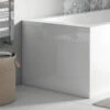 Drench Square Shower Bath End Panel - 700mm 1 Drench Square Shower Bath End Panel - 700mm -TAP WAREHOUSE Shop drench square bath end panel 700mm