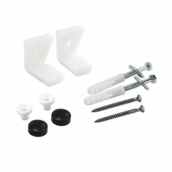 Drench Toilet Pan Fixing Kit - Brushed Brass 7 Drench Toilet Pan Fixing Kit - Brushed Brass -TAP WAREHOUSE Shop drench toilet pan fixing kit matt black