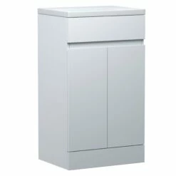Dylan 500mm Floorstanding Vanity Unit & Basin - Anthracite 22 Dylan 500mm Floorstanding Vanity Unit & Basin - Anthracite -TAP WAREHOUSE Shop dylan 500mm floorstanding unit white cutout