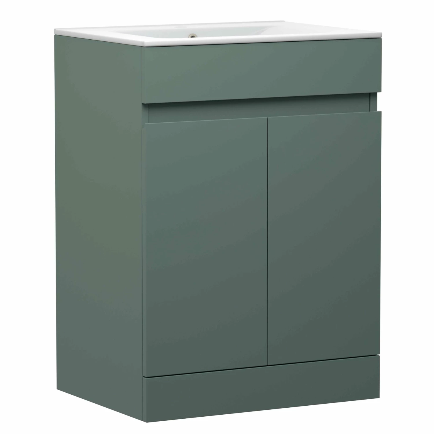 Dylan 600mm Floorstanding Vanity Unit & Basin - Blue 17 Dylan 600mm Floorstanding Vanity Unit & Basin - Blue - Image 15